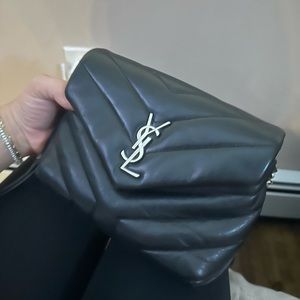 Black YSL used bag. Comes with original box and dust bag. Authenti